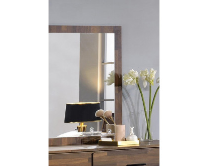 ACME - Hestia Mirror in Walnut