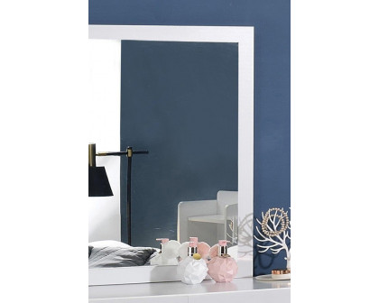 ACME - Perse Mirror in White