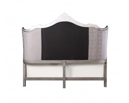 ACME Ariadne CK Bed - Velvet/Antique Platinum