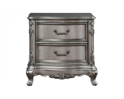 ACME - Ariadne Nightstand in Antique Platinum