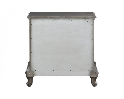 ACME - Ariadne Nightstand in Antique Platinum