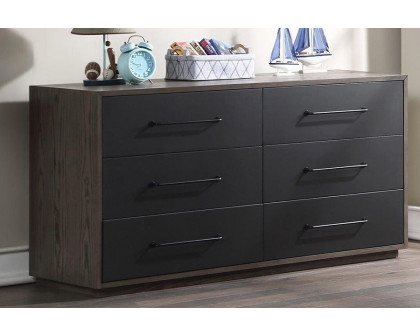 ACME - Estevon Dresser in Gray Oak