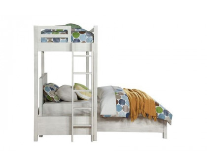 ACME Celerina Queeen Bed - Weathered White