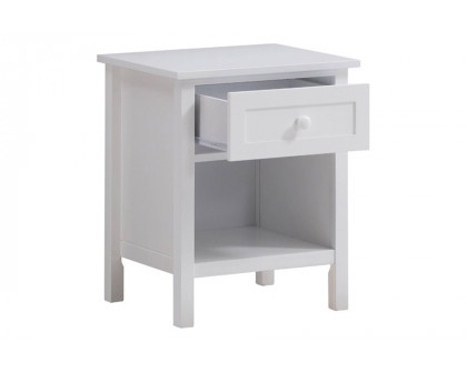 ACME - Lolanda Nightstand in White