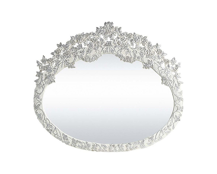 ACME - Vanaheim Mirror in Antique White (BD00673)