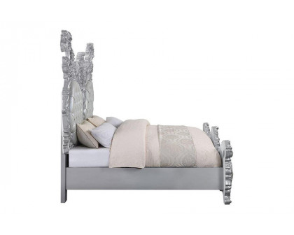 ACME - Valkyrie EK Bed in Antique Platinum