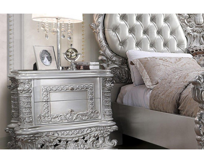 ACME - Valkyrie Nightstand in Antique Platinum