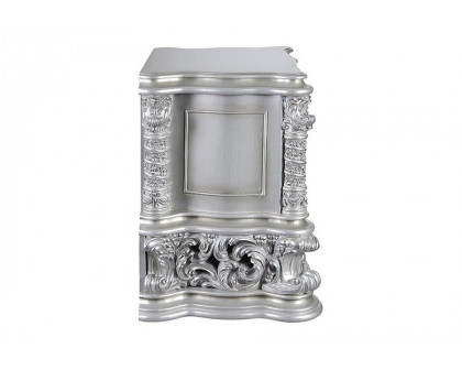 ACME - Valkyrie Nightstand in Antique Platinum