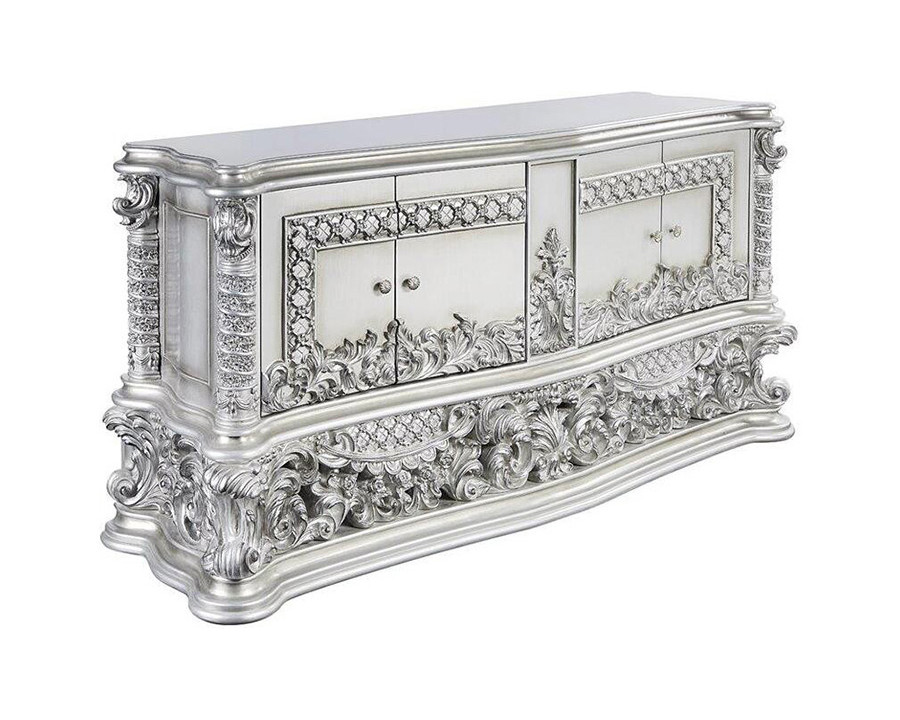 ACME - Valkyrie Dresser in Antique Platinum