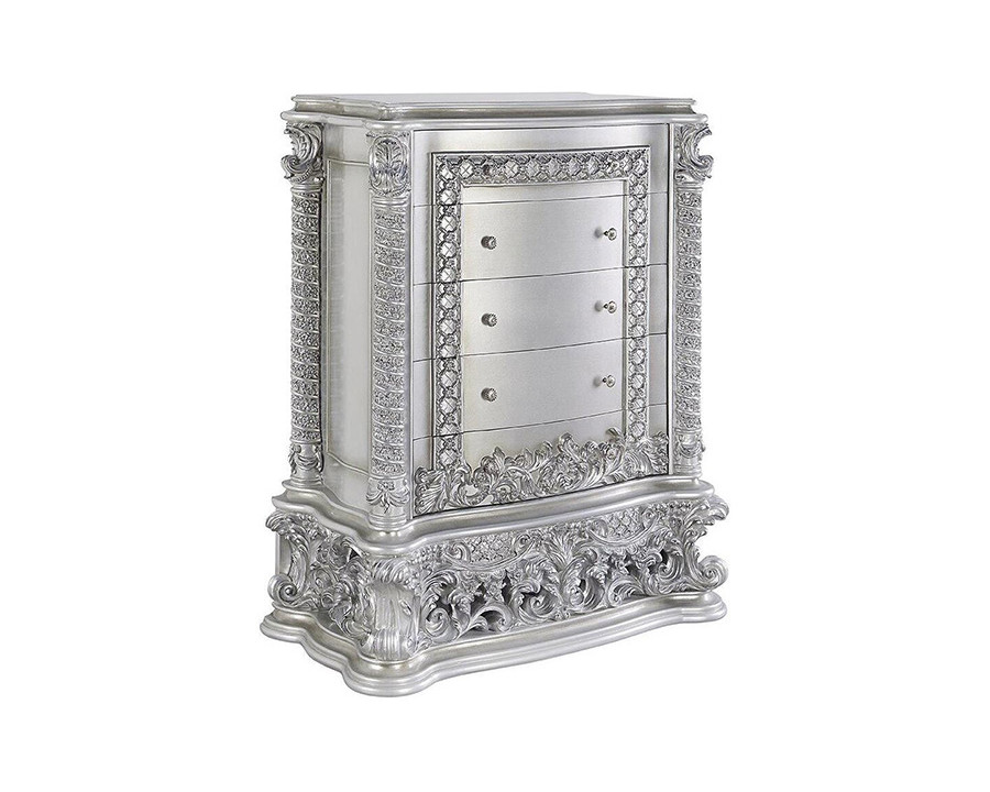 ACME - Valkyrie Chest in Antique Platinum