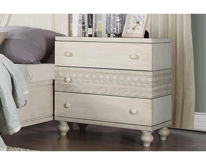 ACME - Roselyne Nightstand in Antique White