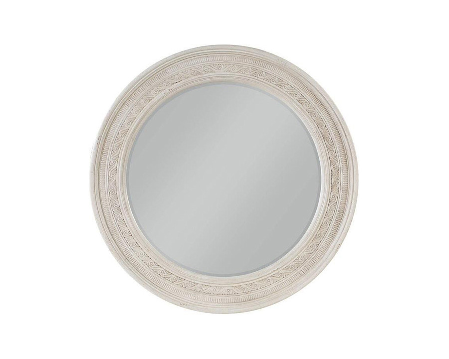 ACME - Roselyne Mirror in Antique White