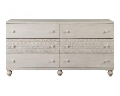 ACME - Roselyne Dresser in Antique White