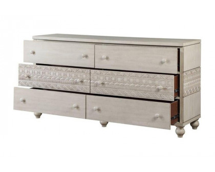 ACME - Roselyne Dresser in Antique White