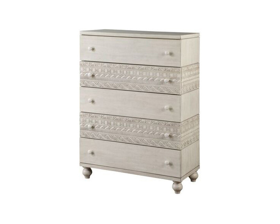 ACME - Roselyne Chest in Antique White