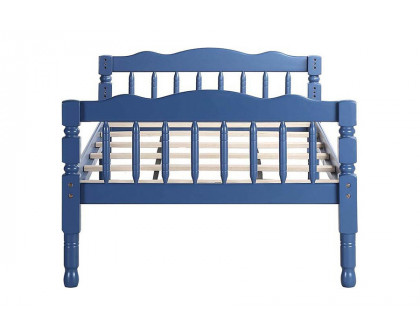 ACME Homestead Twin Over Twin Bunk Bed - Dark Blue Finish