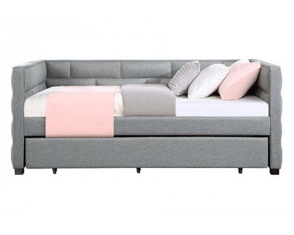 ACME - Ebbo Daybed with Trundle (Twin) in Gray