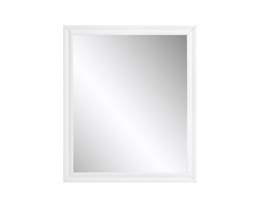 ACME Gaines Mirror - White High Gloss Finish