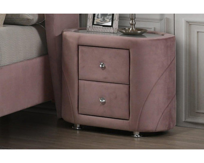 ACME - Salonia Nightstand in Pink