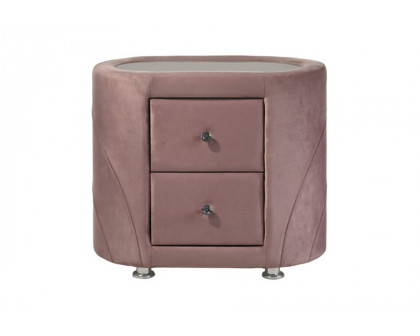 ACME - Salonia Nightstand in Pink