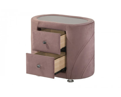 ACME - Salonia Nightstand in Pink