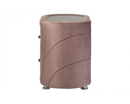 ACME - Salonia Nightstand in Pink