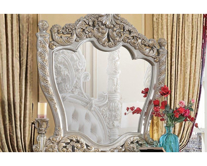 ACME - Danae Mirror in Champagne/Gold