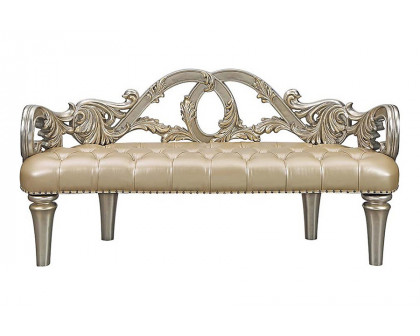 ACME - Danae Bench in Champagne/Gold