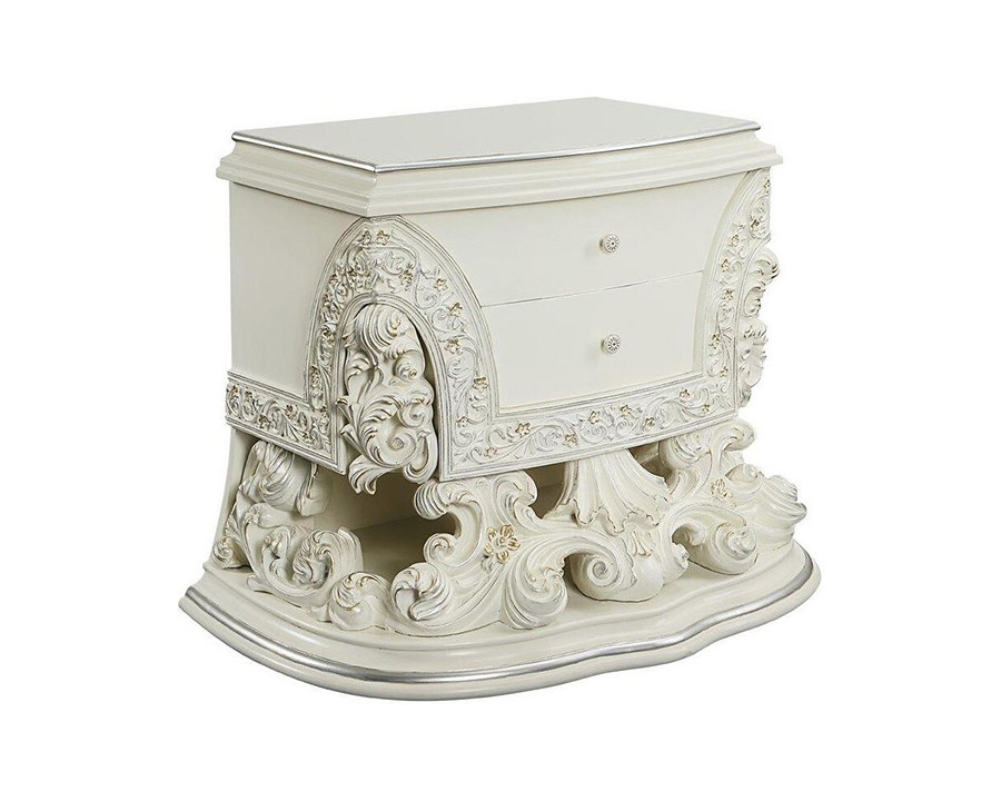 ACME - Adara Nightstand in Antique White