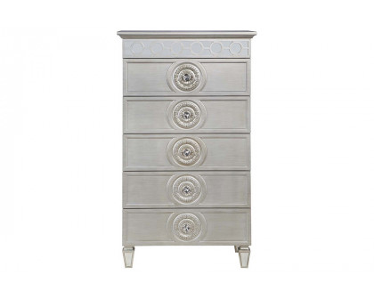 ACME - Varian Chest in Silver/Mirrored