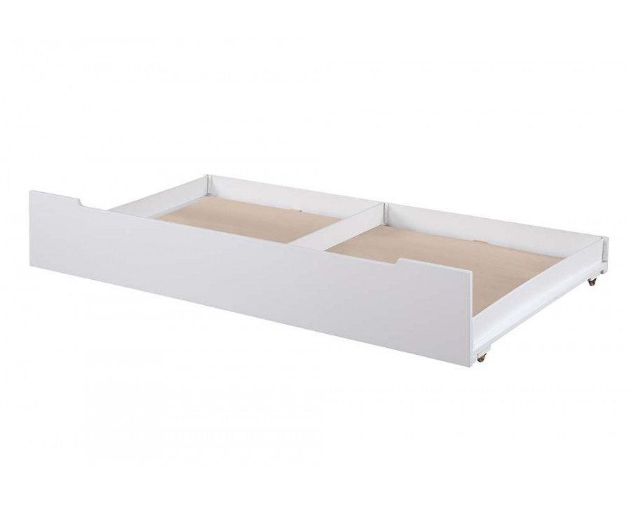 ACME - Loreen Trundle (Twin) in Oak/White