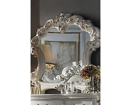 ACME - Vendome Mirror in Antique Pearl