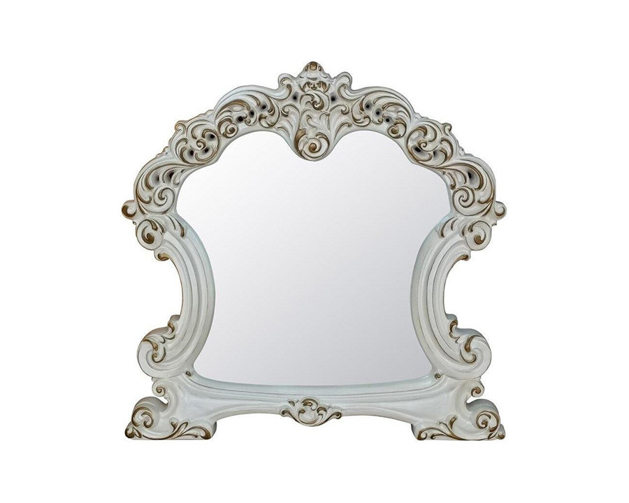 ACME - Vendome Mirror in Antique Pearl