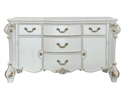 ACME - Vendome Dresser in Antique Pearl