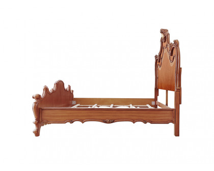 ACME Picardy CK Bed - Honey Oak