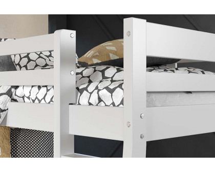 ACME - Manoela Triple Twin Bunk Bed in White