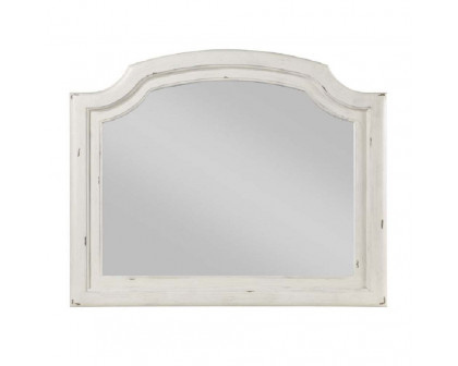 ACME - Jaqueline Mirror in Antique White