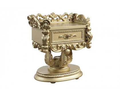 ACME - Bernadette Nightstand in Gold