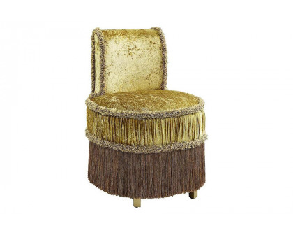 ACME - Bernadette Vanity Stool in Gold