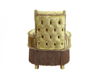 ACME - Bernadette Vanity Stool in Gold