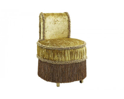 ACME - Bernadette Vanity Stool in Gold