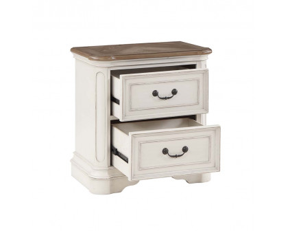 ACME Florian Nightstand - Antique White