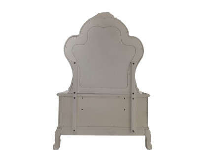 ACME - Dresden II Vanity Desk in Bone White