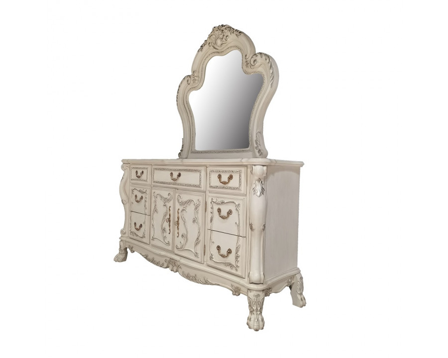 ACME Dresden Dresser - Bone White