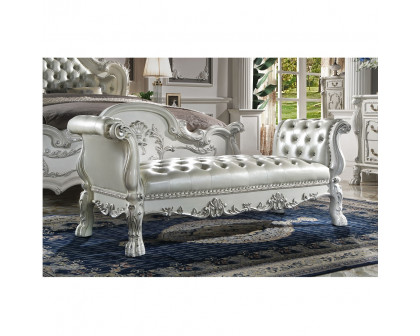 ACME Dresden Bench - Synthetic/Bone White