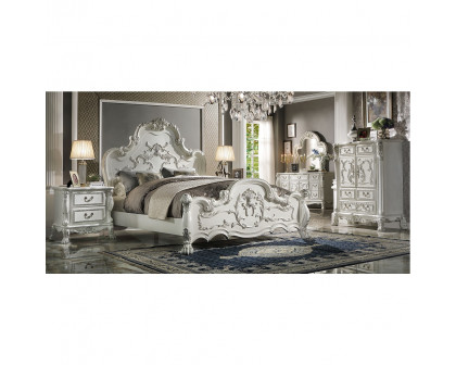 ACME Dresden CK Bed - Bone White (BD01706CK)