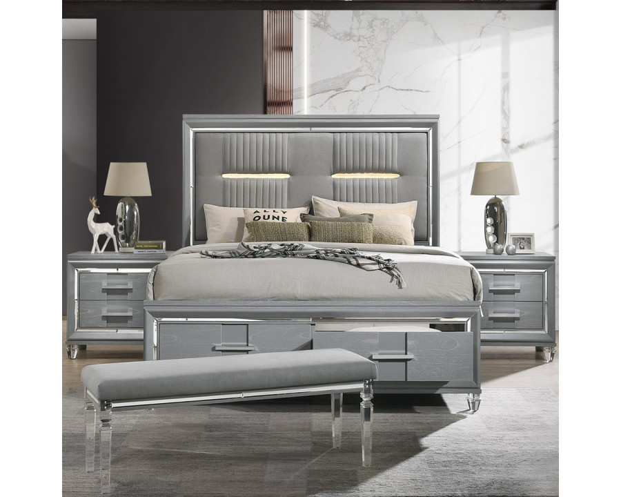 ACME - Truman Bed with Led