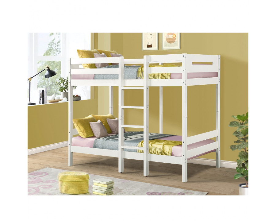 ACME - Esin Twin/Twin Bunk Bed in White