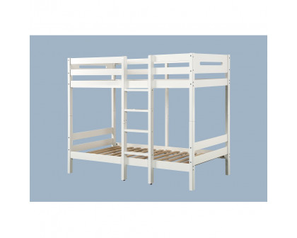 ACME - Esin Twin/Twin Bunk Bed in White