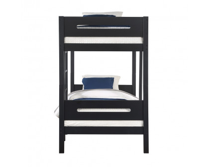 ACME - Ekko Twin/Twin Bunk Bed in Black